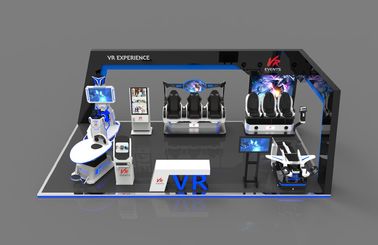 9D VR 테마 파크를 위로 서 있는 유일한 철/섬유유리는 색깔을 주문을 받아서 만들었습니다