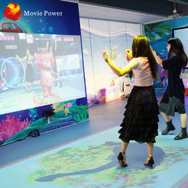 어린이들 AR 게임 프로젝터 기계는 아이들을 위한 상호 작용하는 프로젝터 상호 작용하는 춤 경기를 벽으로 둘러쌉니다