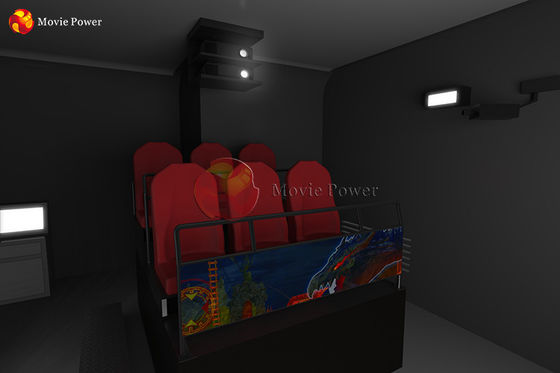 200 좌석 7D 영화 영화 전력 상호 작용하는 총 게임기 모의기 체계