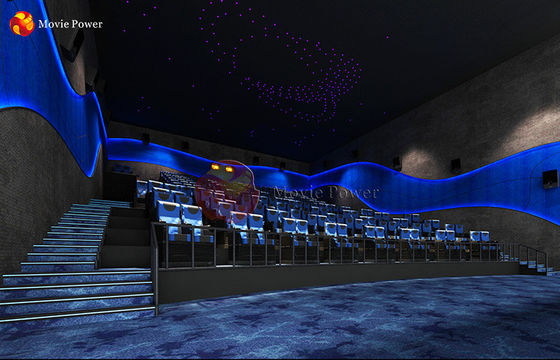 침수 환경 5d 영화관 극장 시뮬레이터 3 Dof 전기 동적인 체계
