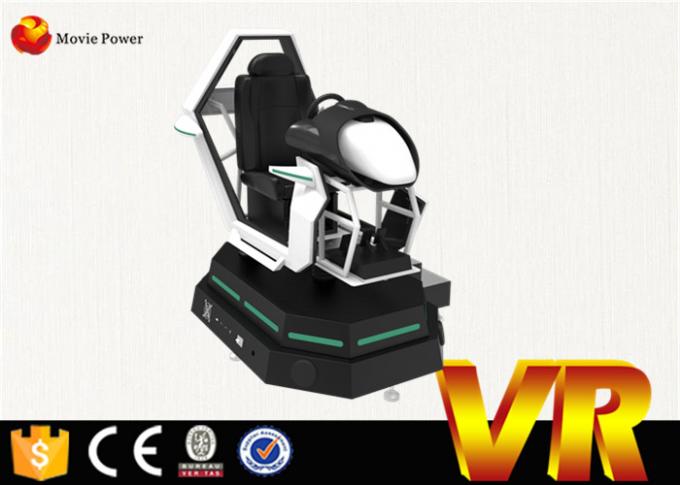 미친 Vr 경주용 차 9d 가상 현실 영화관 이동할 수 있는 차 게임 시뮬레이터 0