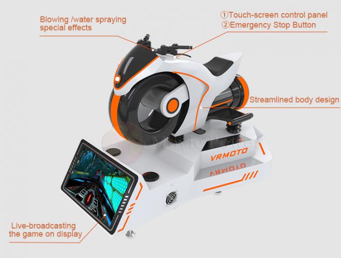 시뮬레이터 게임 기계를 경주하는 놀이공원 제품 9d 오토바이 자동차 VR 1