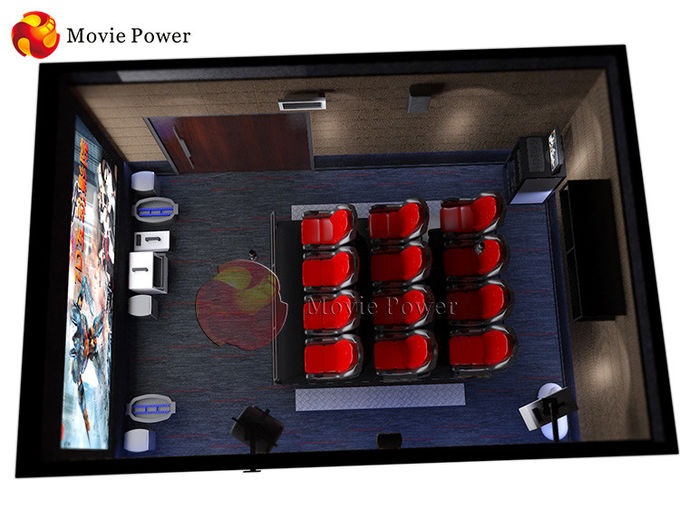 박물관을 위한 비명 아케이드 5D 영화관 장비 게임 기계 0